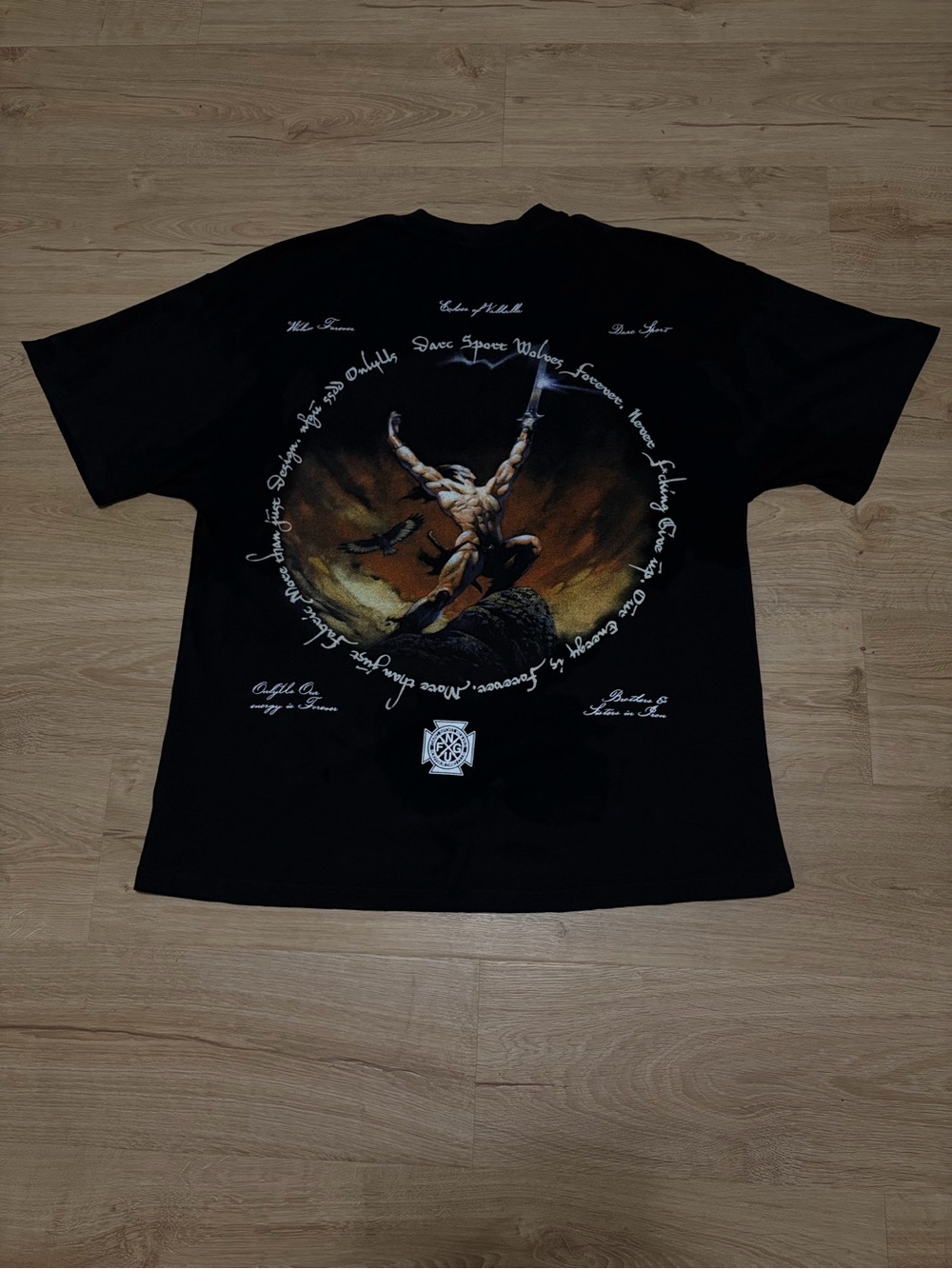Rare Darc Sport x Until Valhalla Shirt Size: XL